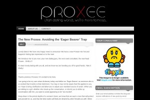 Screenshot of Proxee Consulting