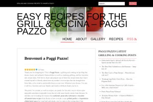 Screenshot of Easy Recipes for the Grill & Cucina â€“ Paggi Pazzo