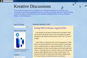 Screenshot of Kreative Discussions