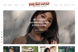 Screenshot of goodbadandfab