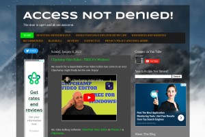 Screenshot of Access Not Denied!