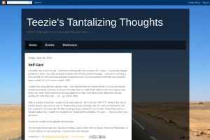 Screenshot of Teezie's Tantalizing Thoughts