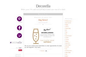Screenshot of Decorella