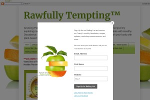 Screenshot of Rawfully Tempting - Raw Vegan Recipes