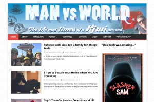 Screenshot of Man vs World