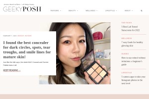 Screenshot of Geeky Posh