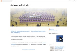 Screenshot of Advanced Music