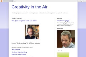 Screenshot of Creativity in the air