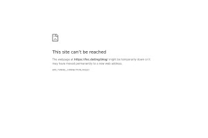 Screenshot of FOC Dating Blog