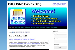 Screenshot of Bill's Bible Basics