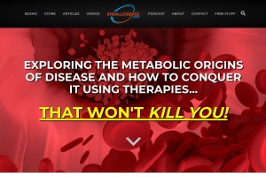 Screenshot of End All Disease - Red light therapy, Cancer, Nutrition and H
