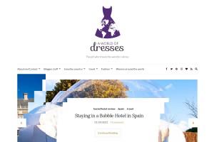 Screenshot of A World of Dresses