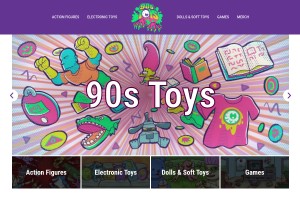 Screenshot of 90s Toys