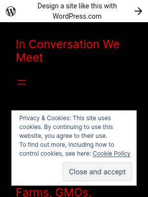 Screenshot of InConversationWeMeet