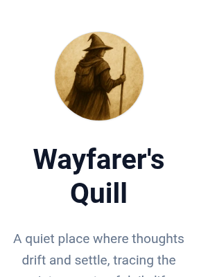 Screenshot of Wayfarer’s Quill