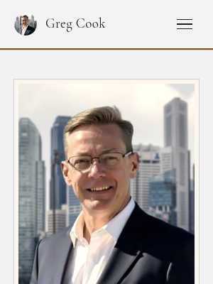 Screenshot of Greg Cook