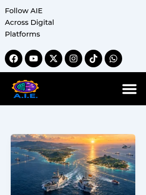 Screenshot of AIE Blog | South Asian Music, AI, Culture & Current Affairs