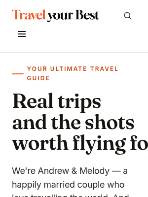 Screenshot of Travel Your Best