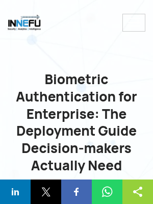 Screenshot of Biometric Authentication for Enterprise: A Practical