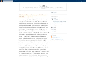 Screenshot of The Film Blog