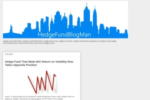 Screenshot of Hedge Fund Blog Man