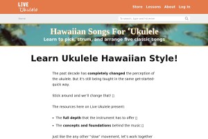 Screenshot of Live Ukulele