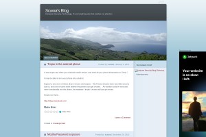 Screenshot of Scwoaâ€™s Blog