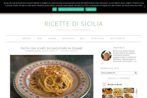 Screenshot of Ricette di Sicilia