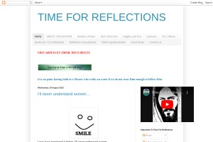 Screenshot of Time for Reflections