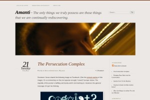 Screenshot of Amanti