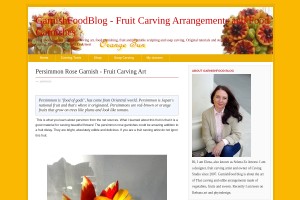 Screenshot of Fruit Carving arrangements and Food Garnishes