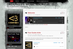 Screenshot of Dataphiles' Music Madness