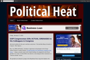 Screenshot of Political Heat