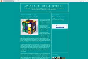 Screenshot of Living life! Single after 30!