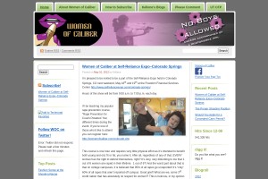 Screenshot of Women of Caliber