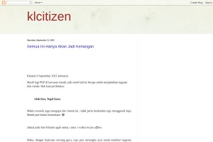 Screenshot of klcitizen