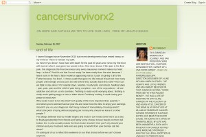 Screenshot of cancersurvivorx2