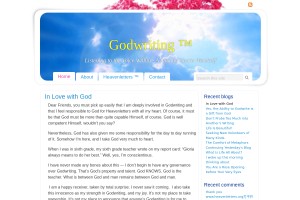 Screenshot of Godwriting - Listening to the Voice Within