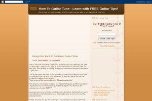 Screenshot of How To Guitar Tune