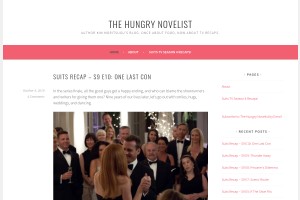 Screenshot of The Hungry Novelist