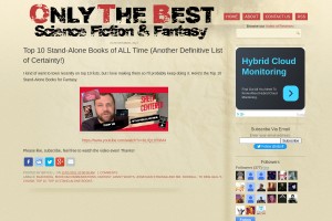 Screenshot of OnlyTheBestSciFi/Fantasy