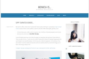 Screenshot of Monica is