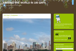 Screenshot of Around the World in 180 Days