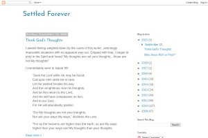 Screenshot of Settled Forever