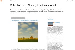 Screenshot of France Gallery ~ American Heartland Landscape Paintings