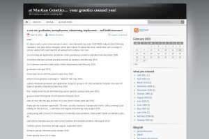 Screenshot of Martian Genetics