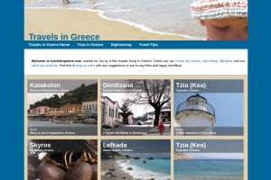 Screenshot of Travels in Greece