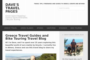 Screenshot of Daves Travel Pages