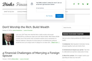 Screenshot of Dual Income No Kids