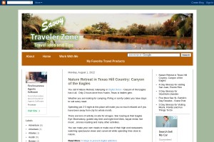 Screenshot of Travel Ideas and Tips